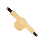 Popręg skokowy z fartuchem i futrem syntetycznym Kentucky Horsewear Sheepskin Stud Girth