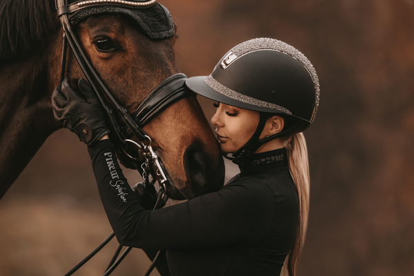 Nauszniki klasyczne Kentucky Horsewear Glitter Band