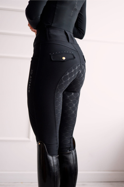 Legginsy z pełnym lejem silikonowym JD ATTACK Vanessa