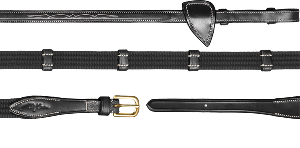 Wodze parciane ze stoperami Dy'on D Collection DY05K