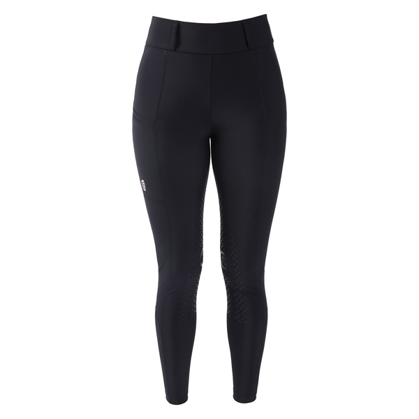 Damskie legginsy jeździeckie z pełnym lejem silikonowym Kentucky Ridingwear Riding Legging Classic