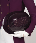 Kask jeździecki z szerokim daszkiem Fair Play Quantinum 2.0 Spotlight Shiny