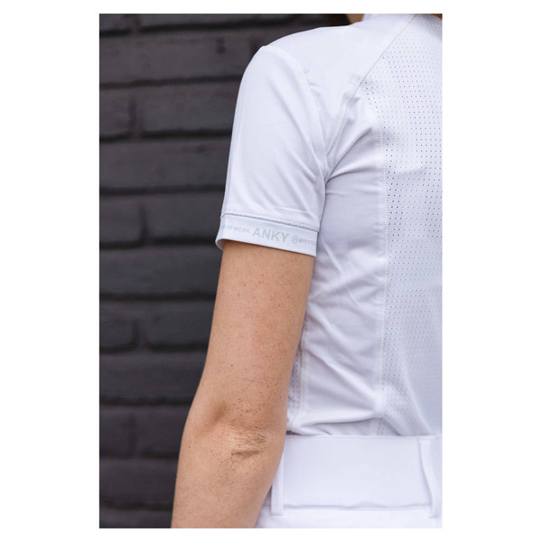 Koszula konkursowa z krótkim rękawem ANKY® Textural