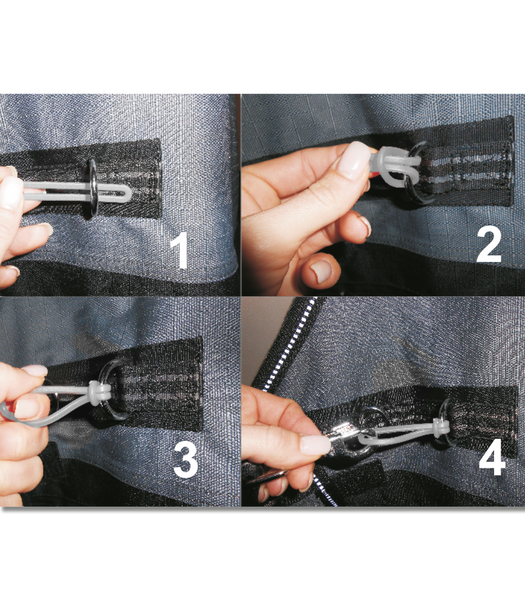 Gumki ochronne do zapięć w derkach Waldhausen Safe-Gum