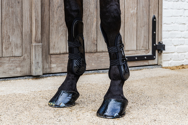 Ochraniacze przednie z wydłużoną ochroną Kentucky Horsewear Bamboo Shield Front Boots with Knee Protection