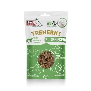 Smaczki dla psa z jagnięciną Syta Micha Trenerki 80g