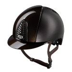 Kask jeździecki KEP Italia Cromo 2.0 Textile / Polish Brown