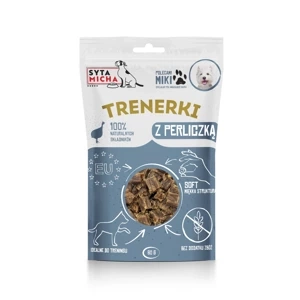 Smaczki dla psa z perliczką Syta Micha Trenerki 80g