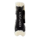Ochraniacze przednie z futrem Kentucky Horsewear Bamboo Velcro