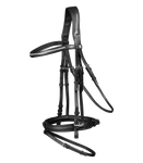 Ogłowie anatomiczne z nachrapnikiem kombinowanym Waldhausen X-Line Supersoft Glam