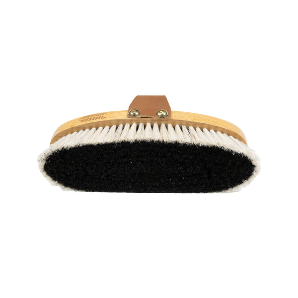 Szczotka do nabłyszczania sierści konia z naturalnego włosia końskiego Kentucky Horsewear Overall Brush Body Shine