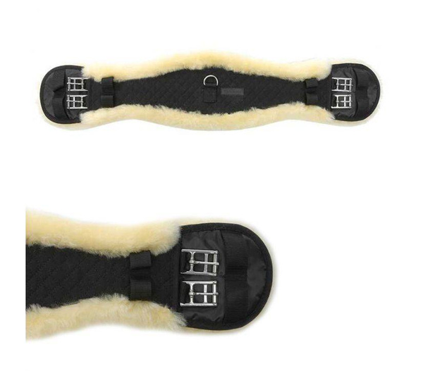 Popręg ujeżdżeniowy z futrem Kavalkade Comfort