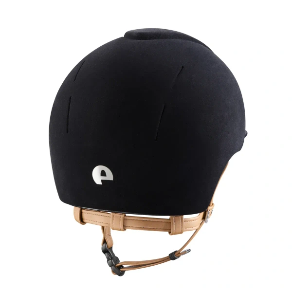 Kask jeździecki KEP Italia Smart Nova Black/Beige Velvet