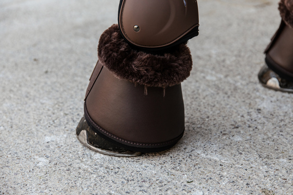 Kaloszki z futrem Kentucky Horsewear Sheepskin Leather