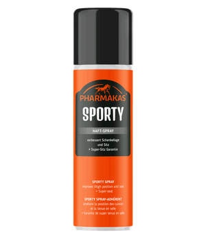 Spray zwiększający przyczepność i stabilność nogi w siodle Pharmakas Sporty Grip Spray