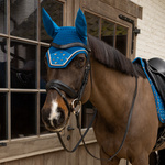 Nauszniki klasyczne Kentucky Horsewear Velvet Horse Printing