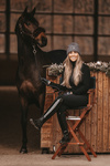 Czapka zimowa Kentucky Ridingwear Glitter