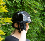 Kask jeździecki z szerokim daszkiem Fair Play EQUILEUS STELLIFY SHINY 