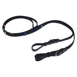 Wodze parciane z kolorowymi stoperami York