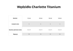 Munsztuk FAGER Charlotte Titanium  - sztanga z portem językowym