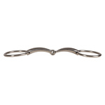 Wędzidło zwykłe Velari Stainless Steel - pojedynczo łamane
