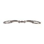 Wędzidło oliwkowe Velari Stainless Steel - podwójnie łamane