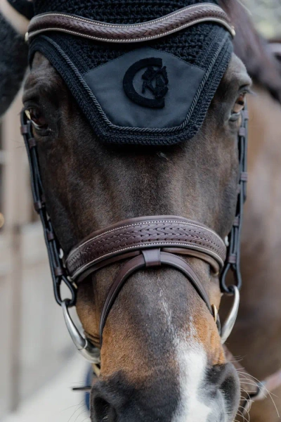 Nauszniki klasyczne Kentucky Horsewear 3D Logo