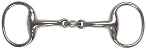 Wędzidło oliwkowe York - podwójnie łamane