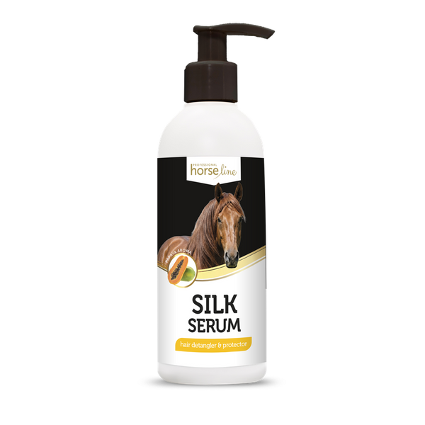 Serum wygładzająco-nabłyszczające do grzywy i ogona dla koni Horseline Pro Silk Serum