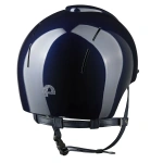 Kask jeździecki KEP Italia Smart Nova Polish Blue Star Silver
