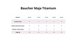Baucher FAGER Maja Titanium - podwójnie łamany