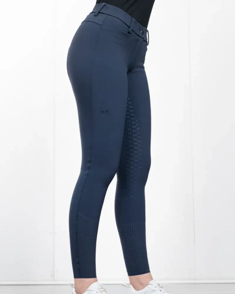 Bryczesy z pełnym lejem silikonowym FAGER Erica Supreme