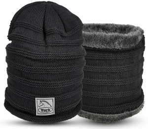 Czapka zimowa z kominem męska York