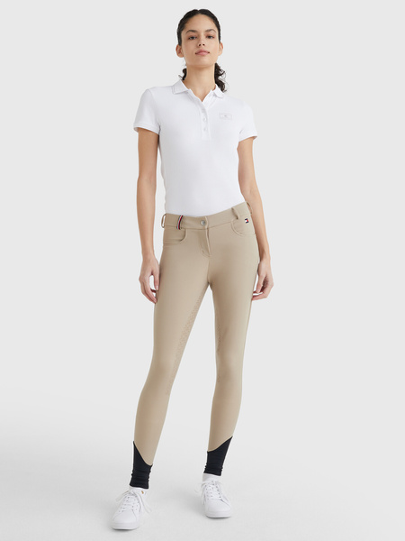 Bryczesy damskie z silikonowym pełnym lejem TOMMY HILFIGER EQUESTRIAN Classic