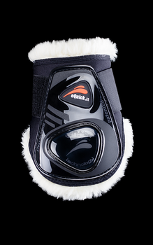 Ochraniacze tylne z futrem eQuick eShock Legend Velcro Fluffy Rear