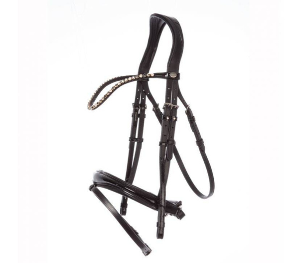 Ogłowie z nachrapnikiem szwedzkim Kavalkade Reyna