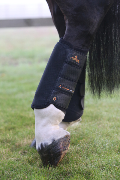 Ochraniacze crossowe Kentucky Horsewear Air Tech Eventing Boots - tylne
