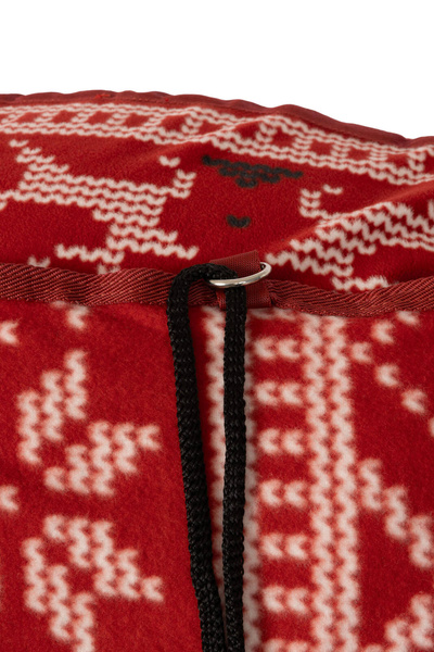 Derka polarowa z kapturem Horze Christmas