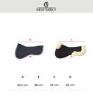 Podkładka pod siodło Kentucky Horsewear Sheepskin Half Pad Anatomic Absorb