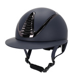 Kask jeździecki z szerokim daszkiem QHP Toledo Polo