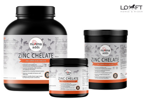 Cynk dla koni w formie chelatu aminokwasowego NuVena