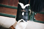 Ochraniacze ujeżdzeniowe z futrem na tylne nogi Kentucky Horsewear Turnout Boots Leather