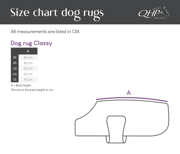 Derka dla psa QHP Classy