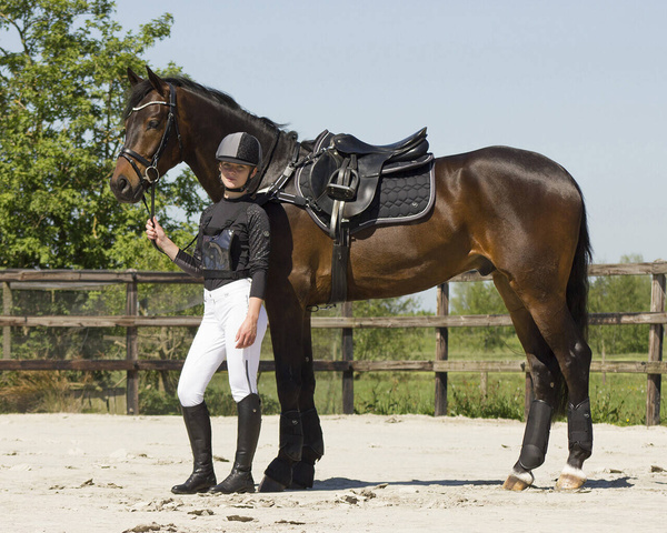 Bluzka damska z długim rękawem QHP Eldorado