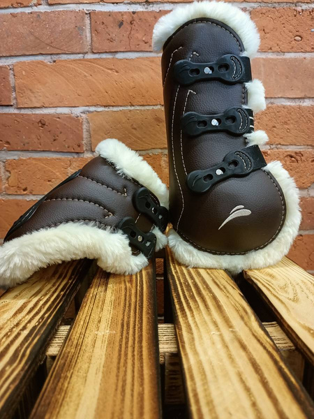 Ochraniacze przednie z futrem eQuick Glam