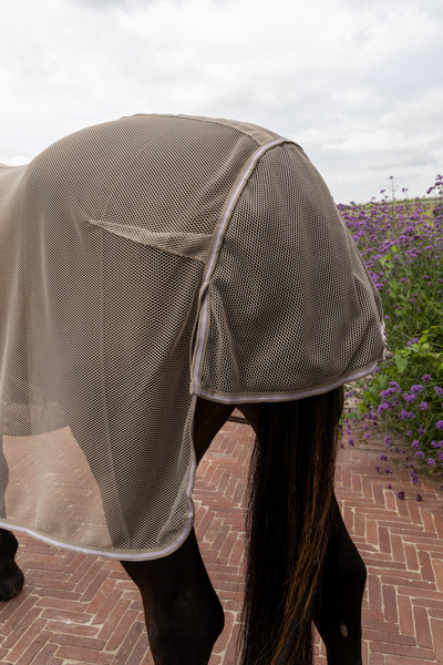 Derka siatkowa przeciw owadom z klapą na brzuch Kentucky Horsewear Fly Rug with Belly Cover Comfort
