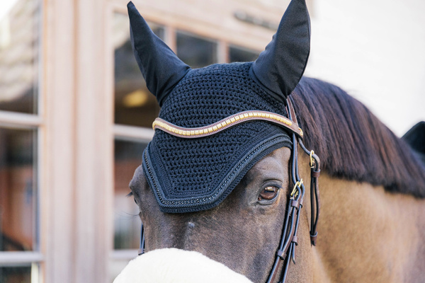 Nauszniki klasyczne Kentucky Horsewear Metal Chain