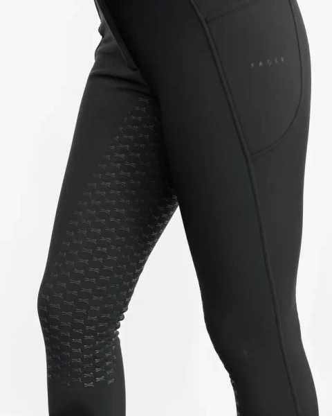 Bryczesy zimowe z pełnym lejem silikonowym FAGER Elsa