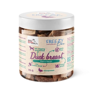 Liofilizowane mięso z kaczki dla psa Syta Micha FREEZY Pure