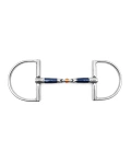 Wędzidło D-ring FAGER John Sweet Iron - podwójnie łamane